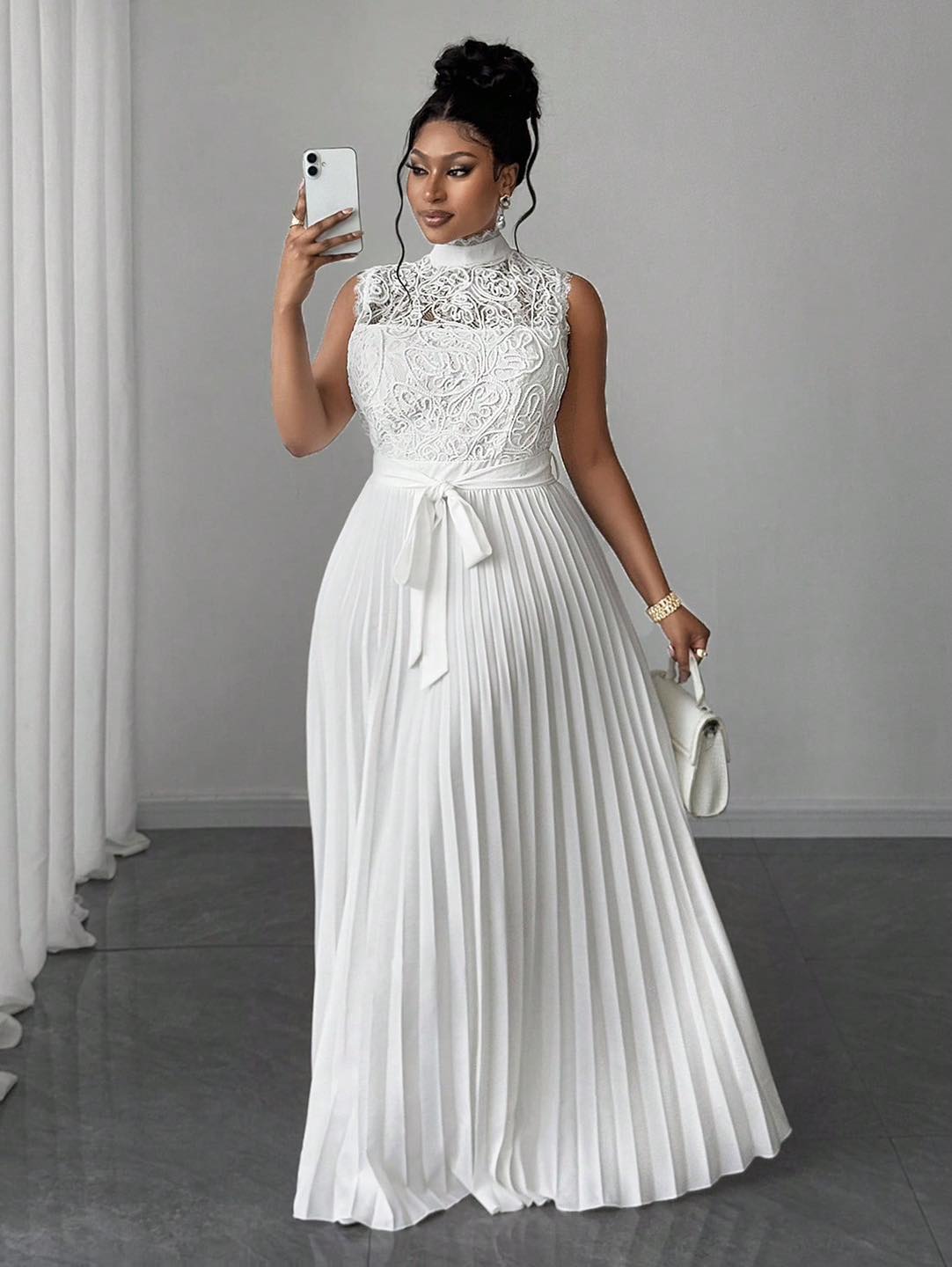 White dress