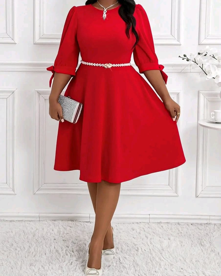 Chic robes deux couleur kk