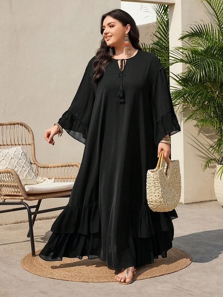 Jolie robe pour grande dame