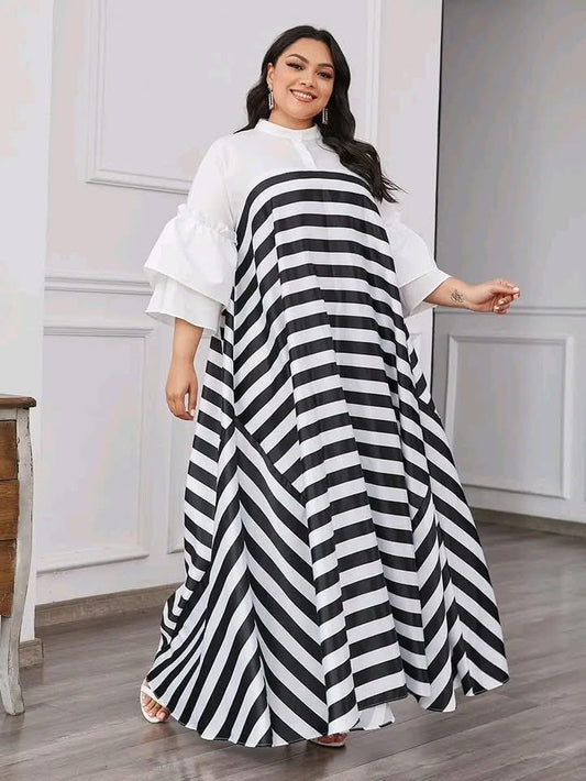 Jolie robe pour grand dame
