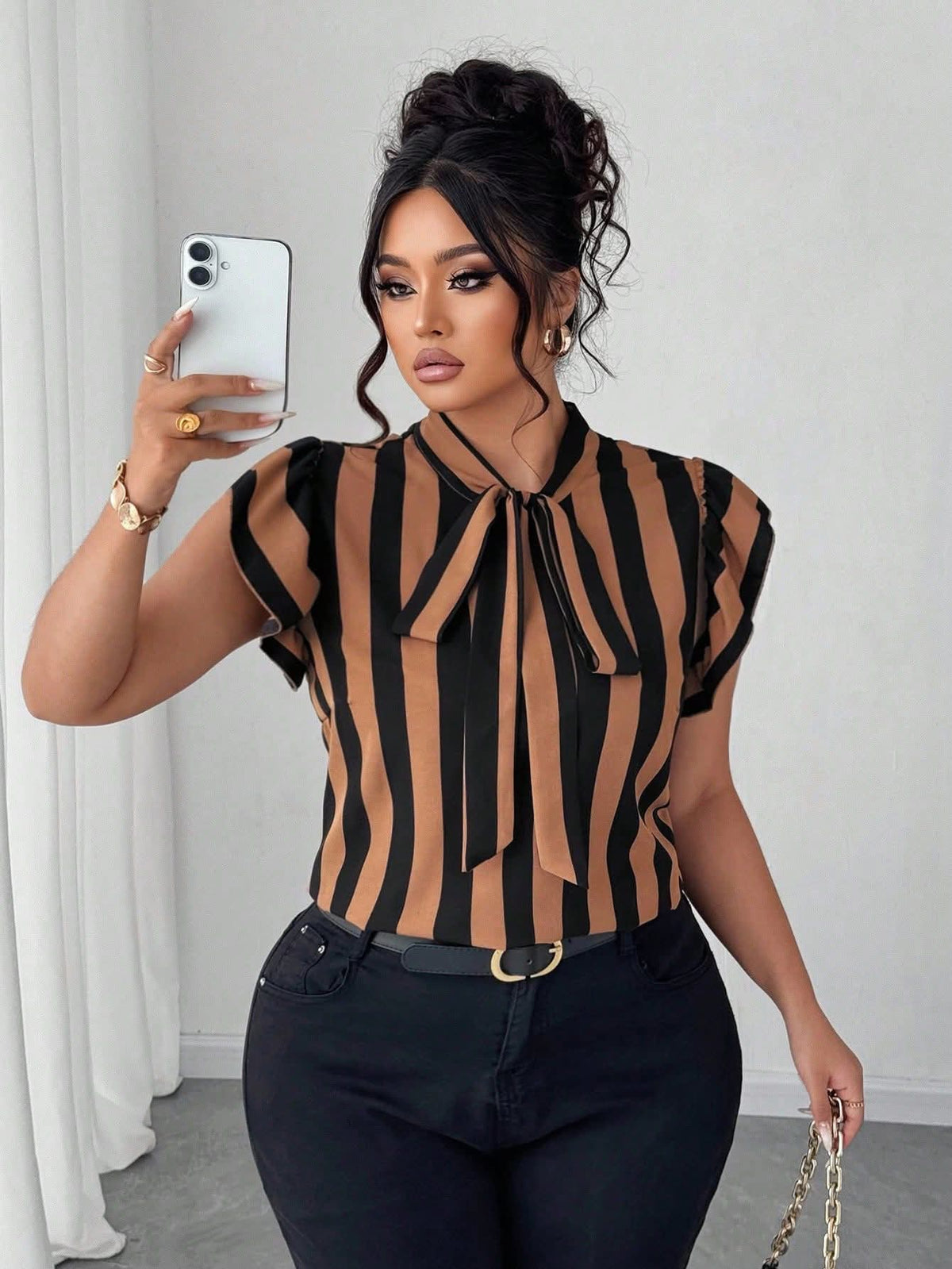 Blouse sel femme