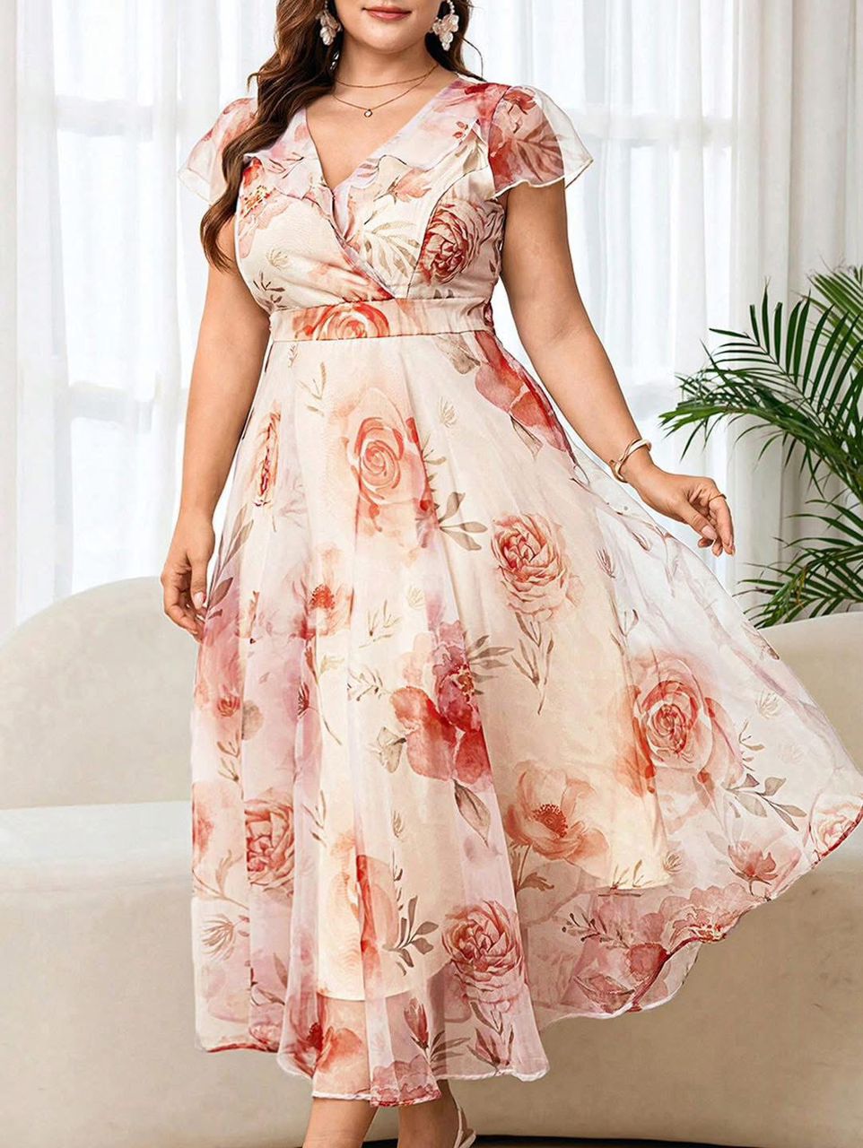 Chic robe dames v