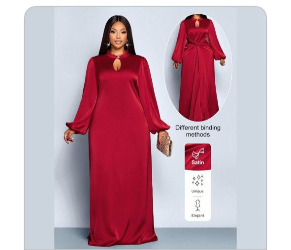 Satin red
