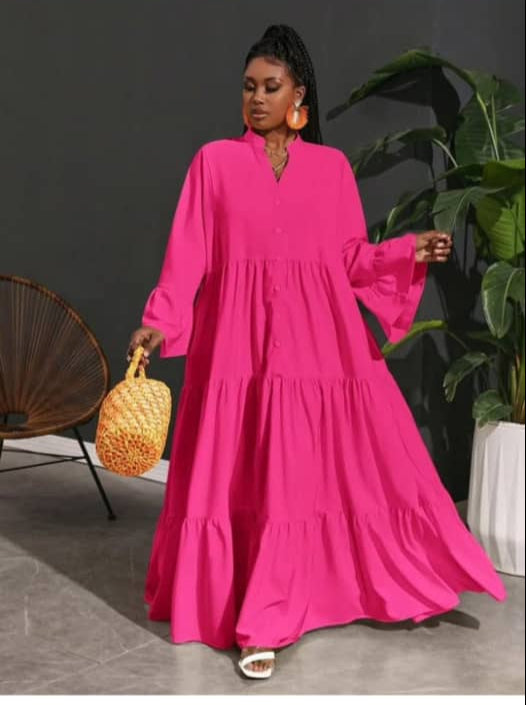 Jolie robe pour grande dame