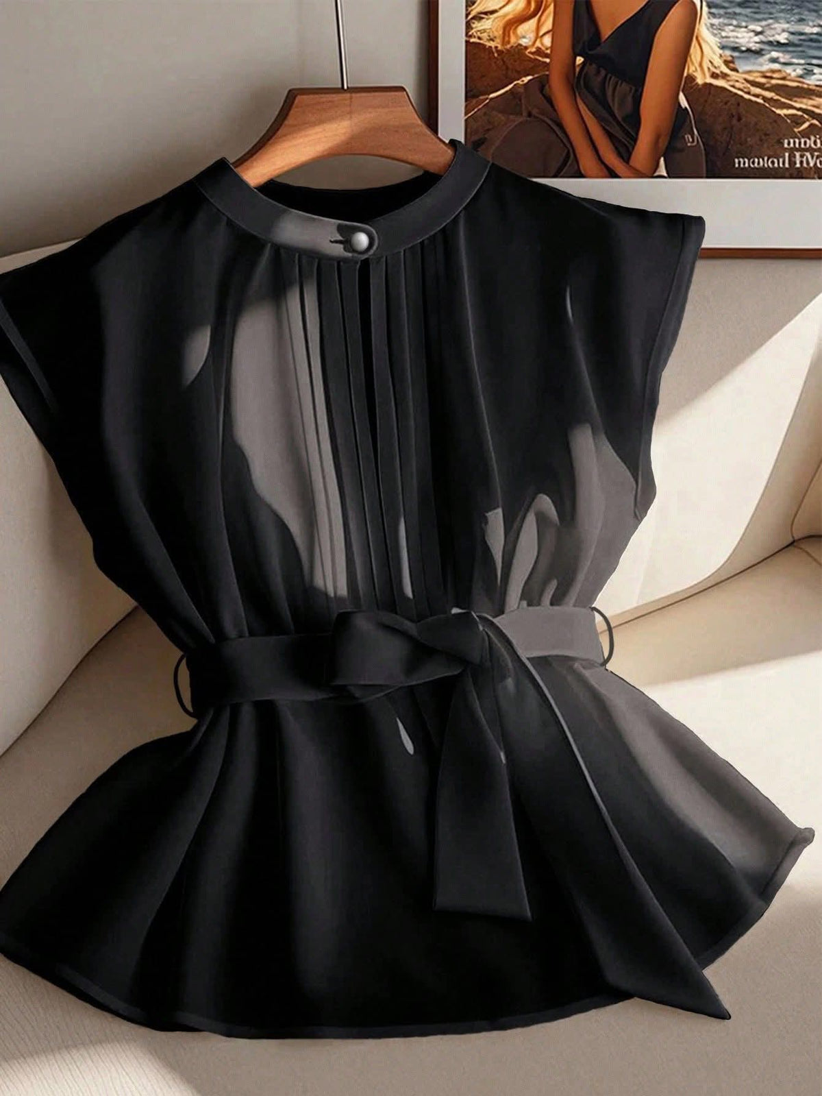 Blouse sel femme