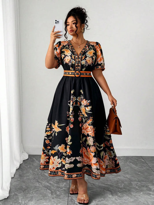 Robe pour grande dame
