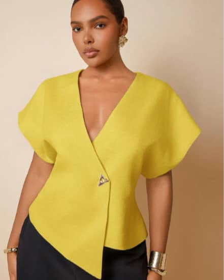Blouse pour dames super chic et élégante