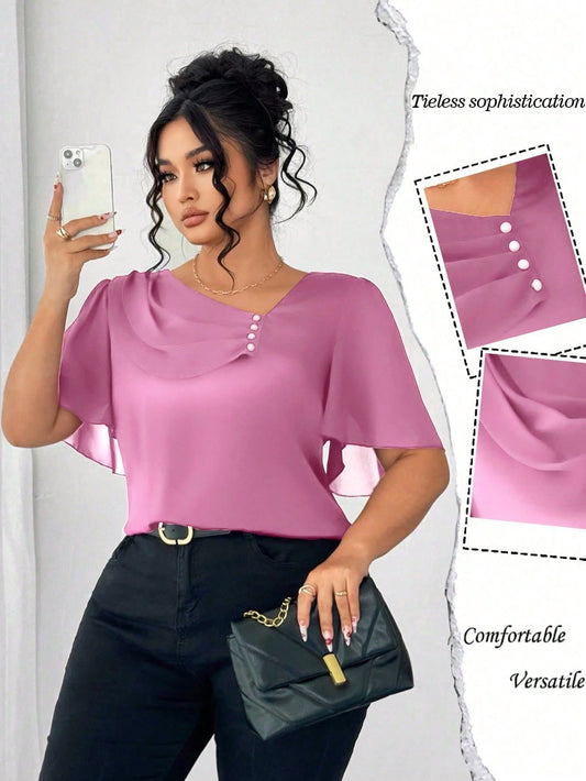Blouse sel femme