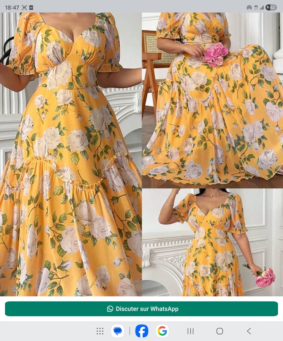 Robe maxi pour femme