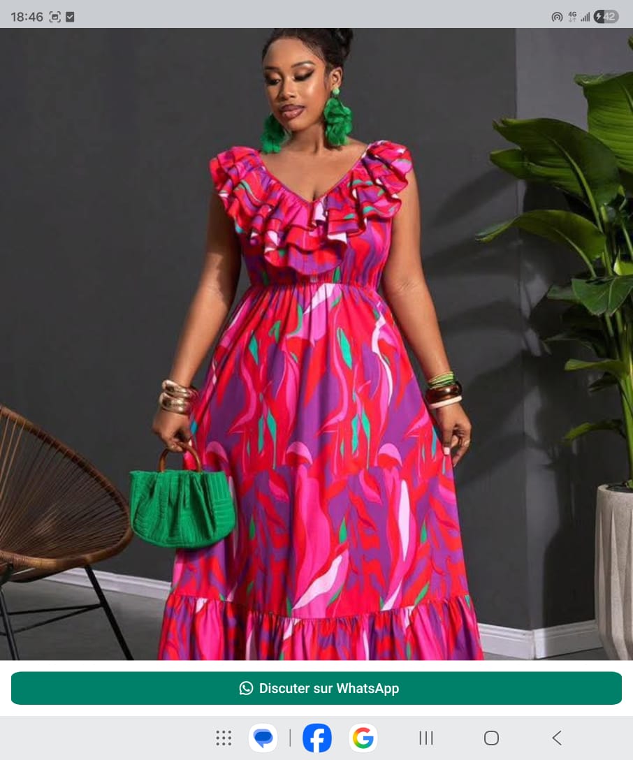 Robe maxi pour femme