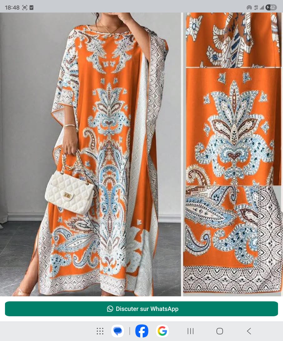 Robe maxi pour femme