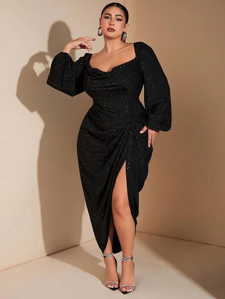 Belle robe pour grande dame