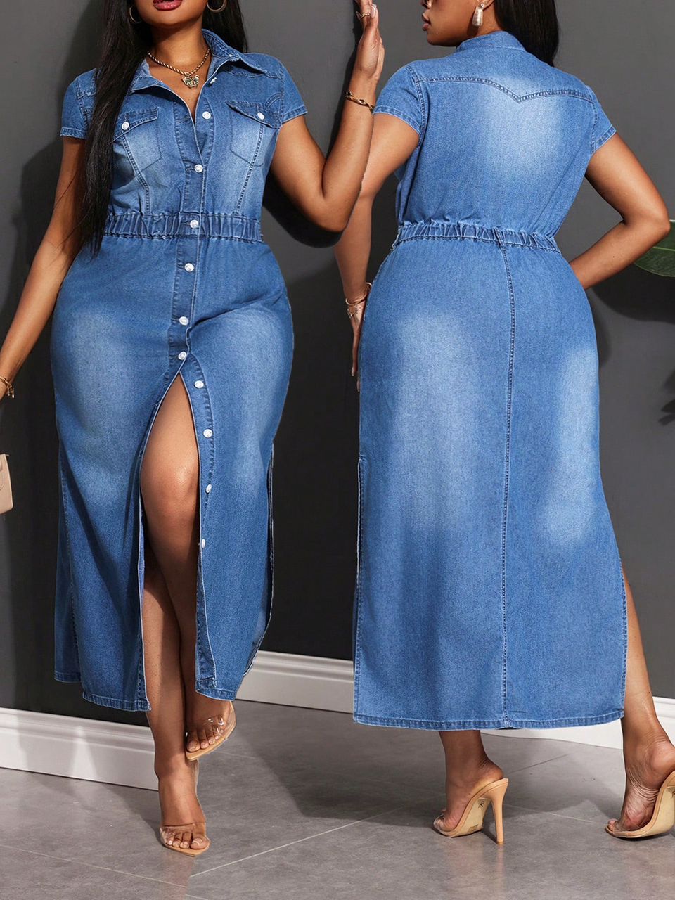 Robes en jeans l