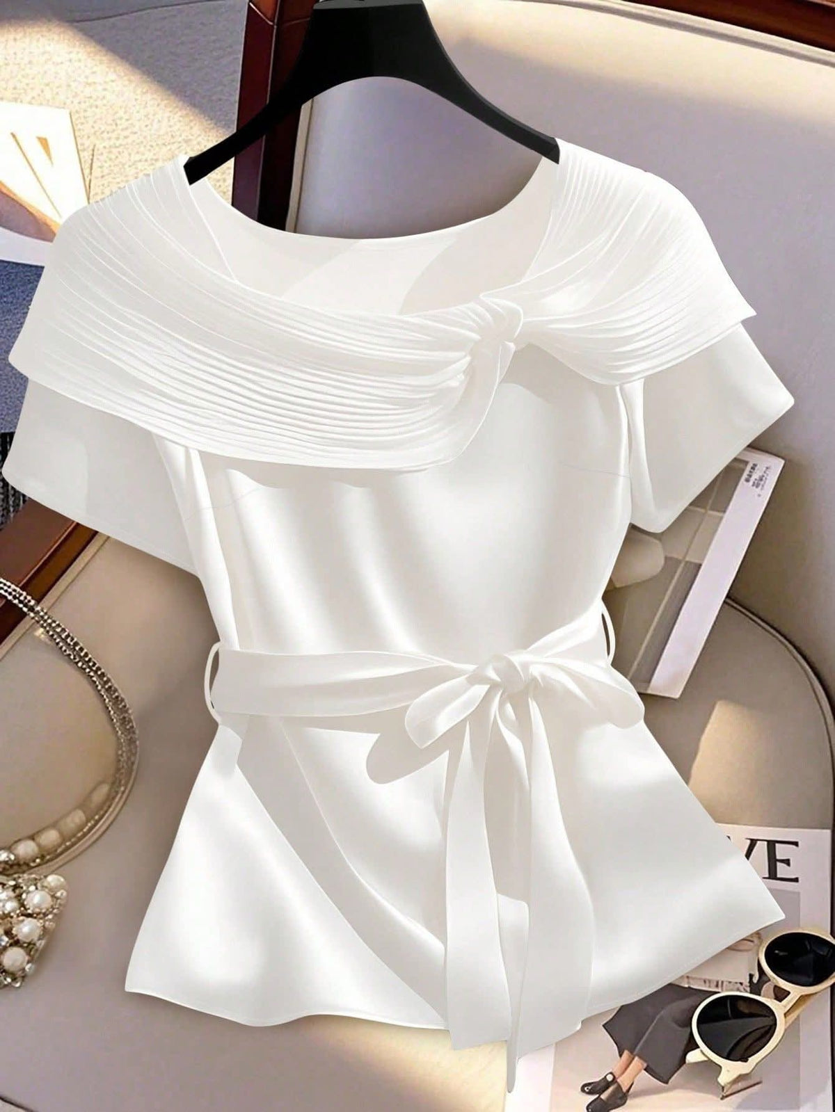 Blouse sel femme