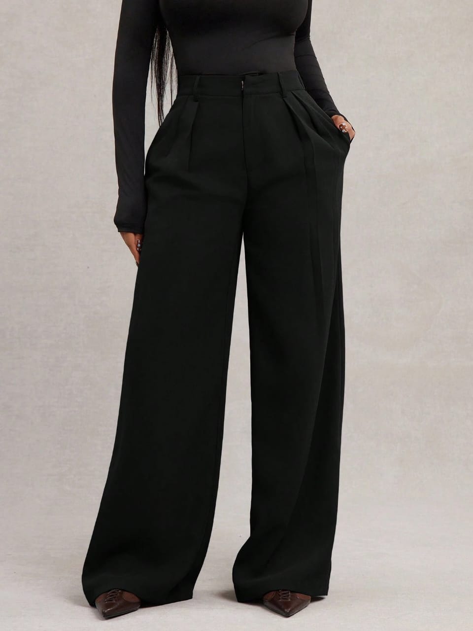 Pantalon dame chic l