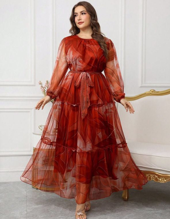 Robes chic red hn