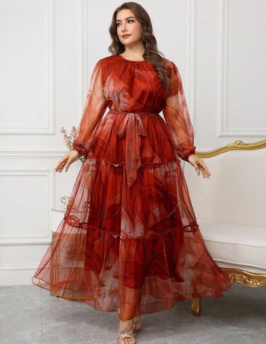 Robes chic red hn
