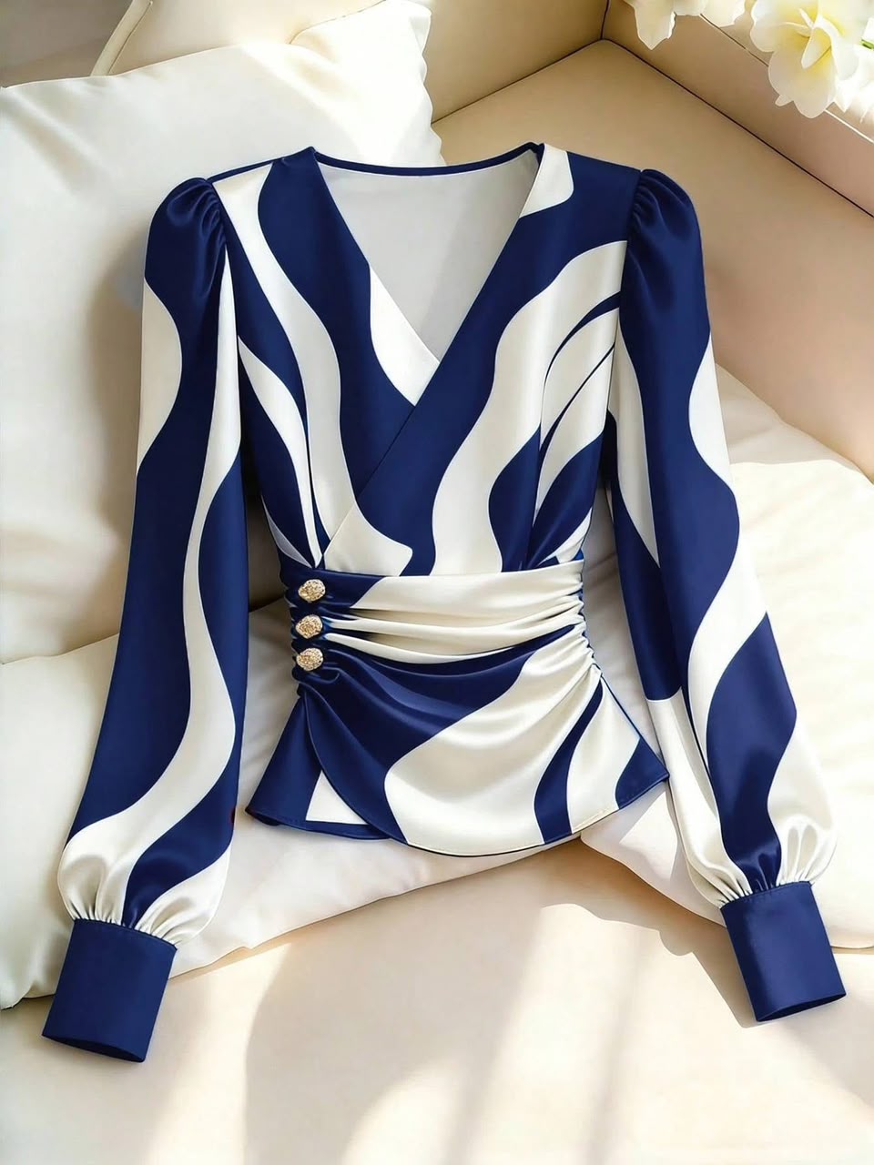 Blouse dames chic lop