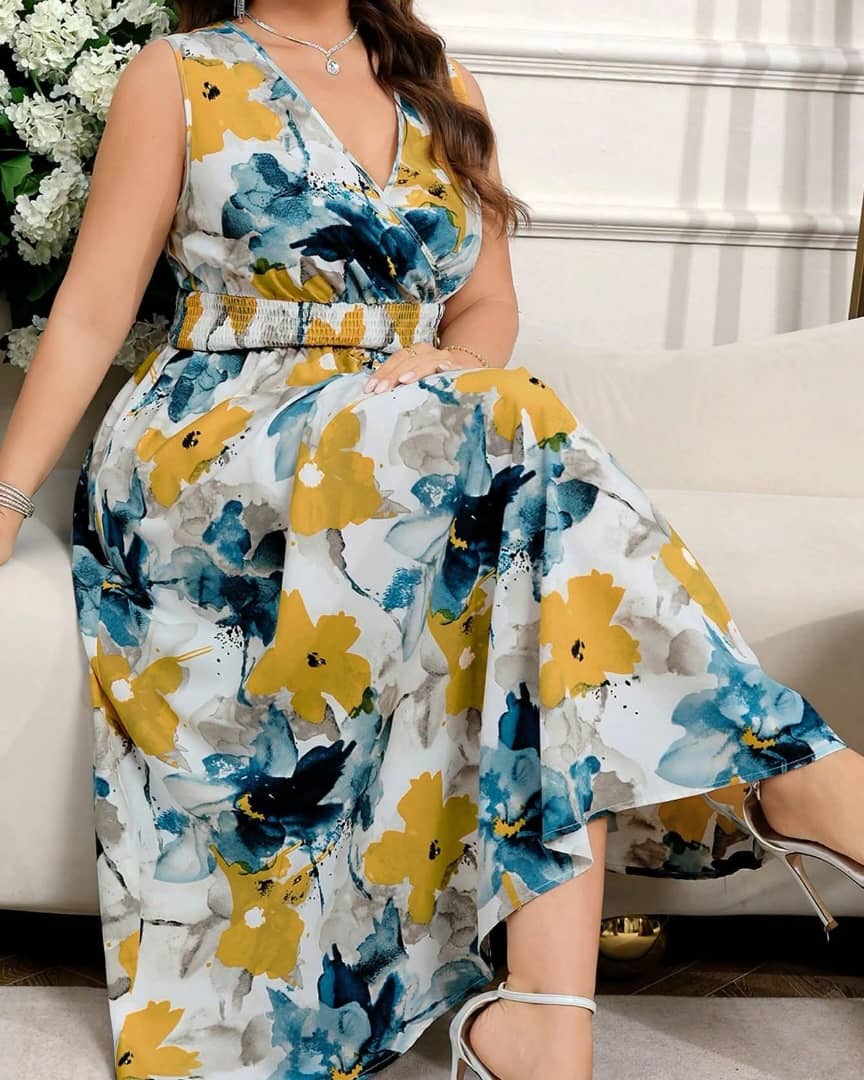 Floral robe 45